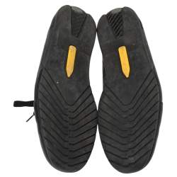 مملوكة مسبقًا حذاء رياضي غوتشي جلد غوتشيسيما أسود منخفض من أعلى مقاس 42.5