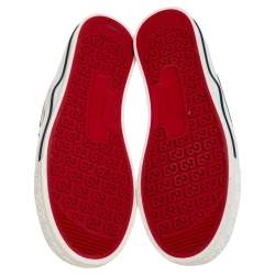 مملوكة مسبقًا Gucci Beige GG Canvas Tennis 1977 High Top Sneakers Size 38