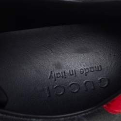 Pre Owned Gucci Grey GG Supreme Canvas Ace Low Top Sneakers Size 42.5