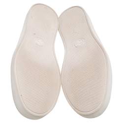 مملوكة مسبقًا حذاء رياضي غوتشي جلد وكانفاس جي جي سوبريم بيج/أسود طباعة نمر سليب أون مقاس 43.5