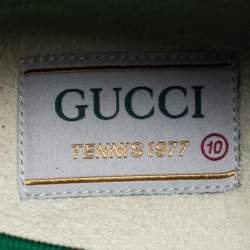 Gucci Blue Denim GG Web  Ace Sneakers Size 44