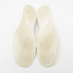 مملوكة مسبقًا Gucci Multicolor GG Supreme Blooms Printed Canvas Slip On Sneakers Size 40