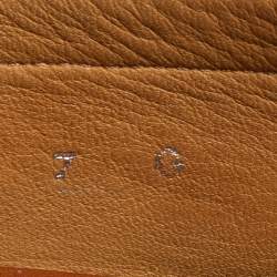 مملوكة مسبقًا Gucci Brown Leather Web Horsebit Loafers Size 41