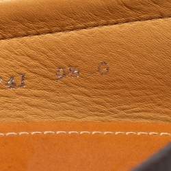 Gucci Brown Leather Web Horsebit Loafers Size 43.5
