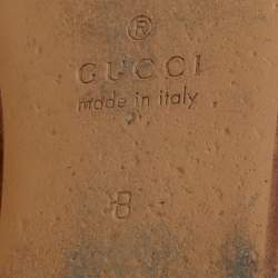 Gucci Green Velvet Princetown Horsebit Flat Mules Size 45