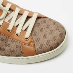 Pre Owned GUCCI x Disney Multicolor GG Canvas and Leather Ace Sneakers Size 43 