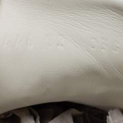 Gucci White Leather Ace Web Low Top Sneakers Size 46