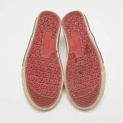 Gucci Brown GG Canvas Tennis 1977 Low Top Sneakers Size 43 