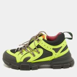 Gucci flashtrek deals sneakers green