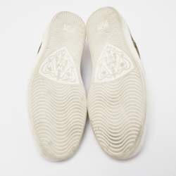Gucci Multicolor Printed Canvas Ace Low Top Sneakers Size 44