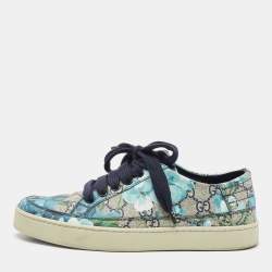 Gucci Men's GG Blooms Print Slip on Sneaker