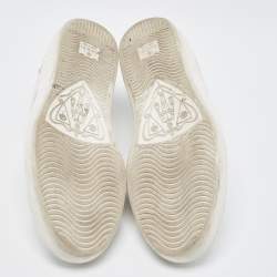 Gucci White Leather Ace Low Top Sneakers Size 40