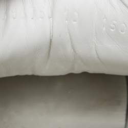 Gucci White Leather Ace Low Top Sneakers Size 44