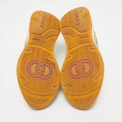 Gucci Multicolor Leather and Mesh Ultrapace Sneakers Size 40