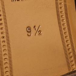 Pre Owned Gucci Black Leather Princetown Mules Size 43.5