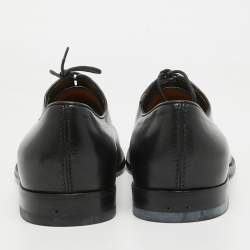 Gucci Black Leather Lace Up Oxfords Size 43