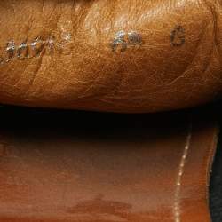 Pre Owned Gucci Black Leather Horsebit Slip On Loafers Size 40.5