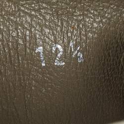 Pre Owned Gucci Beige Guccissima Suede Penny Slip On Loafers Size 46.5