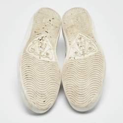 Gucci White Leather Ace Sneakers Size 43