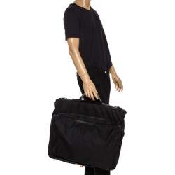 Gucci Black GG Canvas Large Garment Hanger Bag