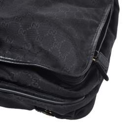Gucci Black GG Canvas Large Garment Hanger Bag