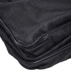Gucci Black GG Canvas Large Garment Hanger Bag