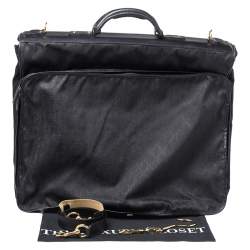 Gucci Black GG Canvas Large Garment Hanger Bag