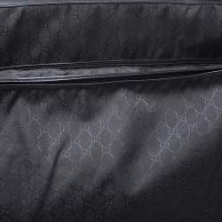 Gucci Black GG Canvas Large Garment Hanger Bag
