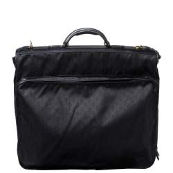 Gucci Black GG Canvas Large Garment Hanger Bag