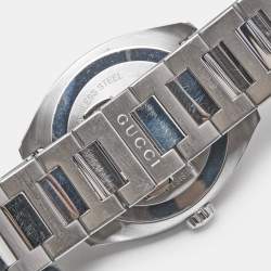 Gucci Blue Stainless Steel GG2570 YA142303 Men's Wristwatch 40 mm