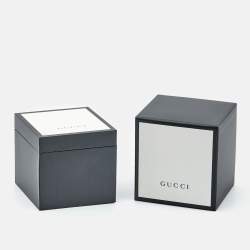 Gucci Black PVD Coated Stainless Steel Rubber Dive 136.2 Men's Wristwatch 45 mm