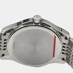 Gucci Black Stainless Steel G-Timeless 126.4 Unisex Wristwatch 38 mm