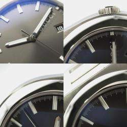 Pre Owned Gucci Grey Stainless Steel Pantheon 115 Automatic Men's Wristwatch 44 mm