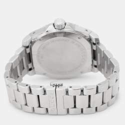 Pre Owned Gucci Black Stainless Steel Dive YA136301 Men's Wristwatch 40 mm