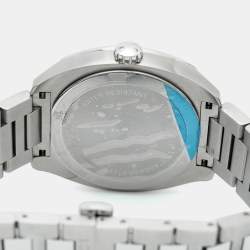 Pre Owned Gucci Blue Stainless Steel GG2570 Series YA142303 Men's Wristwatch 40 mm