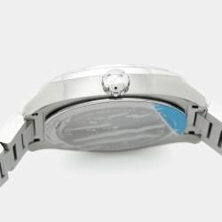 Pre Owned Gucci Blue Stainless Steel GG2570 Series YA142303 Men's Wristwatch 40 mm