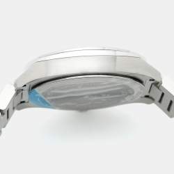 Pre Owned Gucci Blue Stainless Steel GG2570 Series YA142303 Men's Wristwatch 40 mm