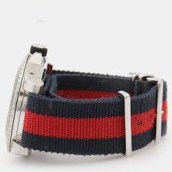 مملوكة مسبقًا Gucci Dive 136.2 Quartz Stainless Steel Men's Wristwatch 45 mm