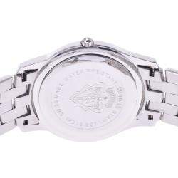 مملوكة مسبقًا Gucci Black Stainless Steel 5500M Quartz Men's Wristwatch 35 MM