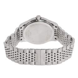 Gucci Black Stainless Steel Diamond G-Timeless 126.4 Men's Wristwatch 38 mm