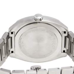 Pre Owned Gucci Blue Stainless Steel GG2570 Series YA142303Men's Wristwatch 40 mm