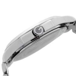 مملوكة مسبقًا Gucci Brown Stainless Steel G-Timeless YA126445 Men's Wristwatch 38 mm