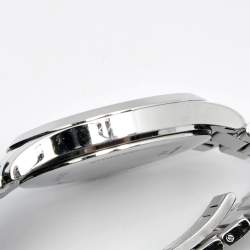 Pre Owned Gucci Silver Grey Stainless Steel G-Timeless YA126441 Men's Wristwatch 38 mm