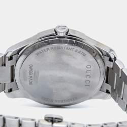 Gucci Blue Stainless Steel G-Timeless YA126316 Men's Wristwatch 40 mm