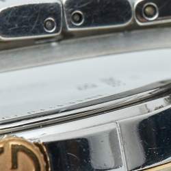 Gucci Black Two Tone Stainless Steel G-Timeless YA126410 Men's Wristwatch 38 mm 