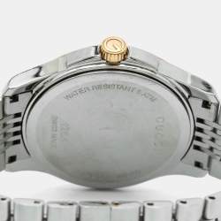 Gucci Black Two Tone Stainless Steel G-Timeless YA126410 Men's Wristwatch 38 mm 