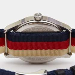Gucci Wolf Motif Stainless Steel Nylon G-Timeless YA1264059 Men's Wristwatch 38 mm 