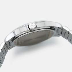 Gucci Silver Stainless Steel G-Timeless YA126401 Men's Wristwatch 38 mm