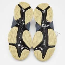 Gucci x Balenciaga Brown Canvas The Hacker Project Triple S Sneakers Size 45