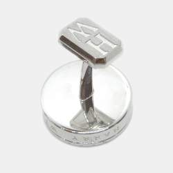 Pre Owned أزرار أكمام هاري ونستون أوشن 750WG 33 غرام فضي شوريكين